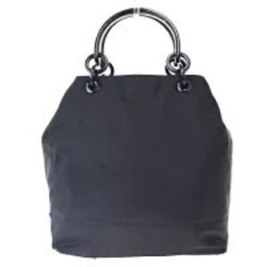 Prada Chain Handbag Shoulder bag Tote Black